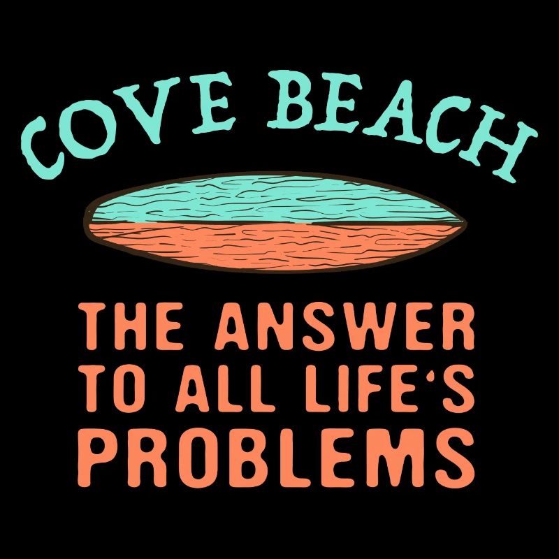 Cove Beach Answer To All Life's Problems Surfing