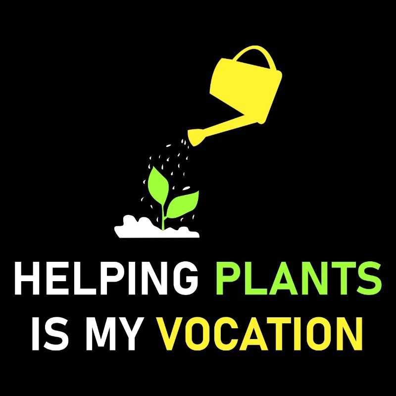 Helping plants is my vocation