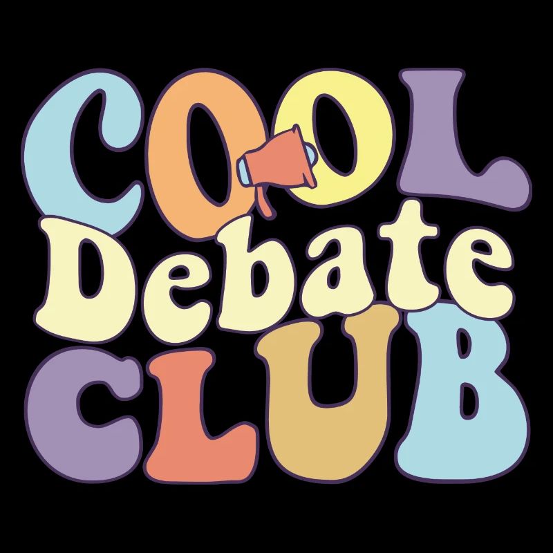 Cool Debate Club Speech Squad Équipe de débat Étudiant