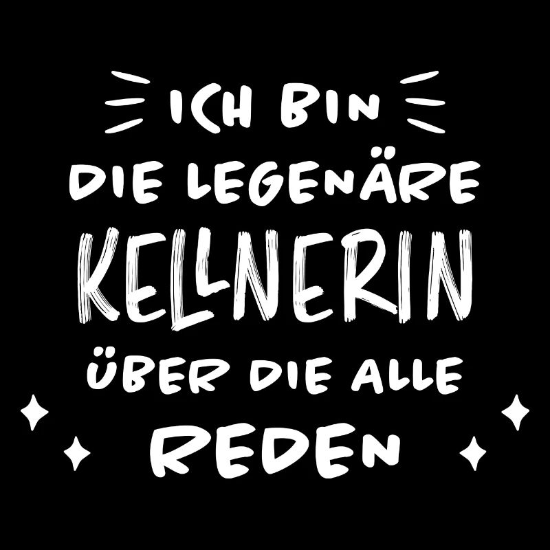 Kellnerin Lustig Spruch Serviererin Beruf Geschenk
