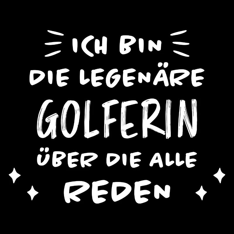 Golferin Minigolf Lustiger Spruch Golf Geschenk