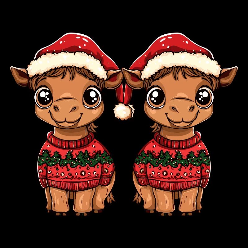 Kamel Weihnachten Team