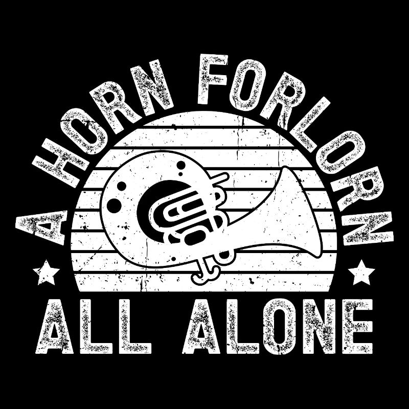 Baritone Player Horn Forlorn All Alone Euphonium