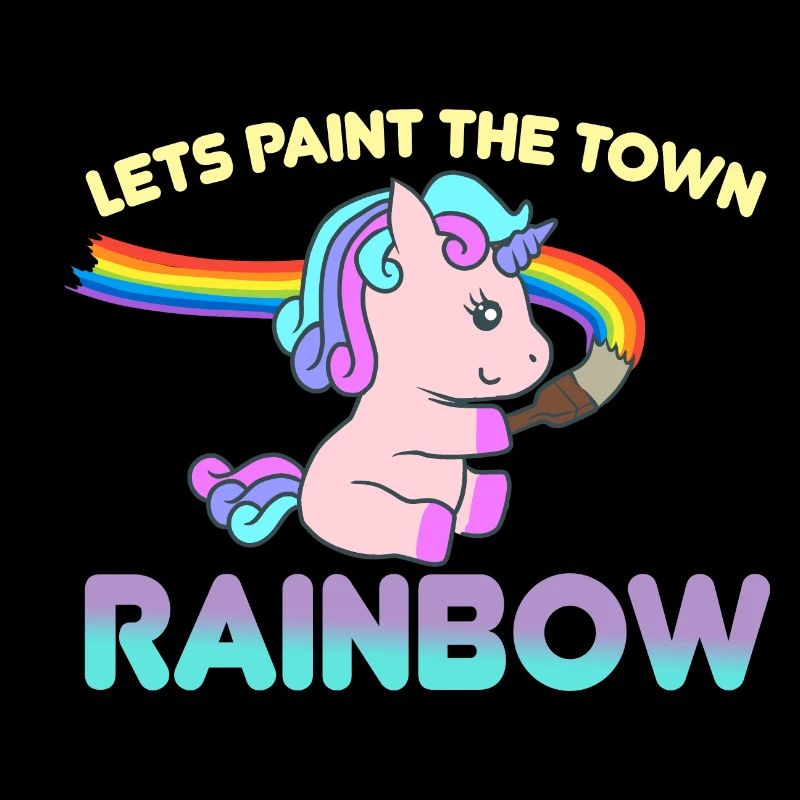 Unicorn rainbow Lgbt