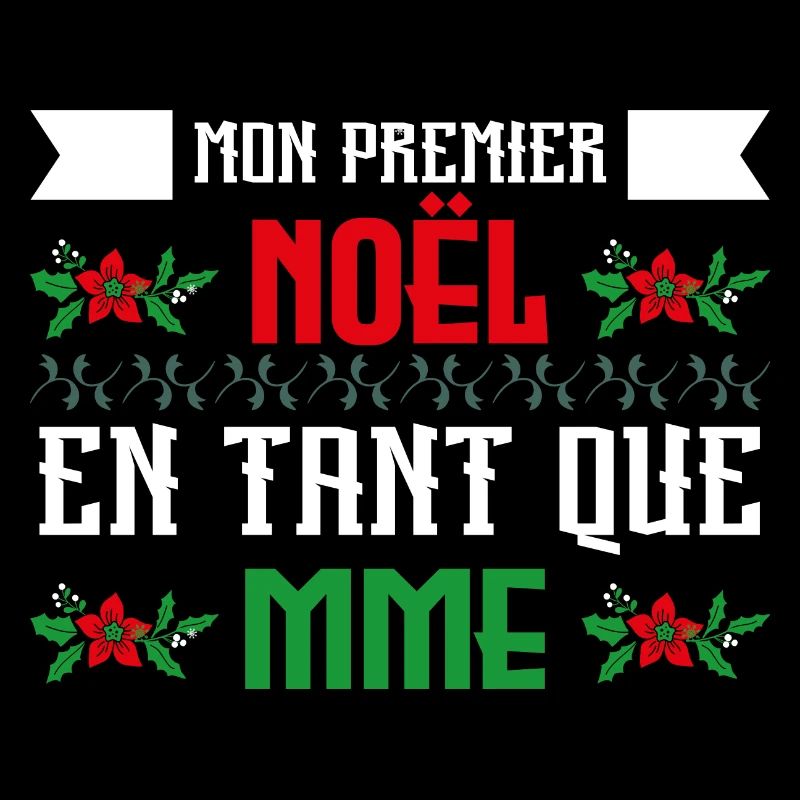 mon premier Noël en tant que Mme