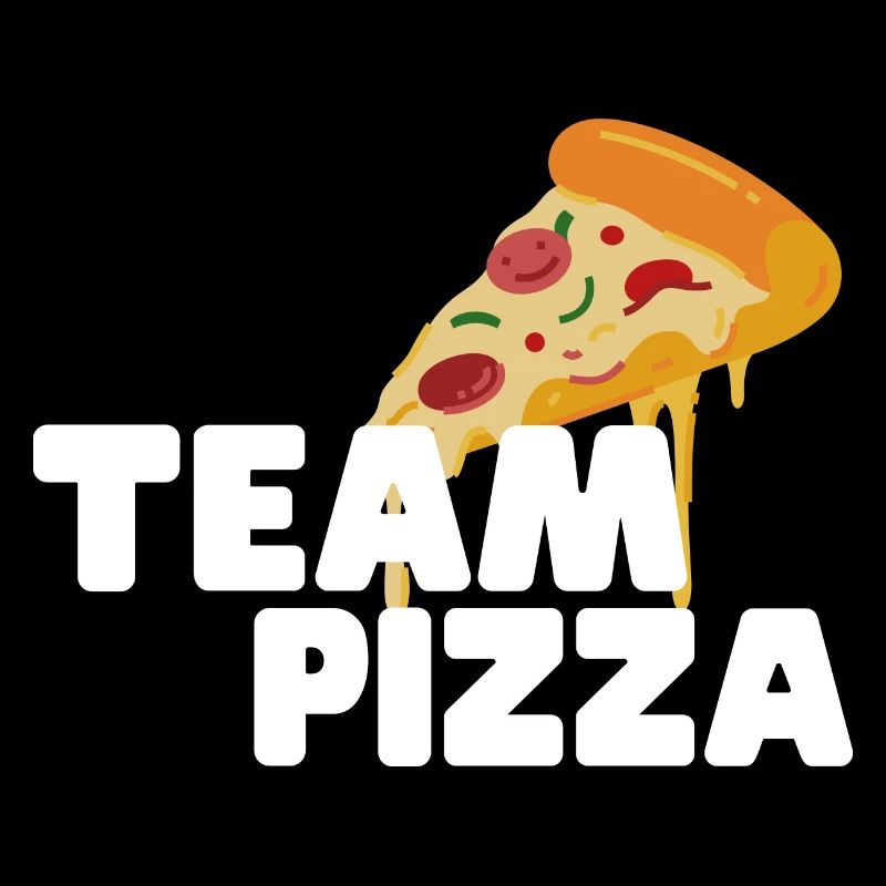 Team Pizza Pizzaliebe Pizzastück