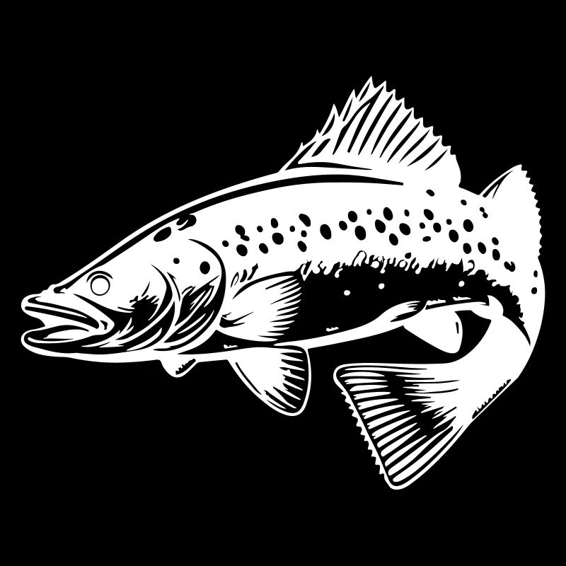 Pike Fish Silhouette