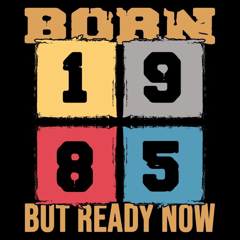 1985 Anniversaire 37 ans édition rétro prête maintenant