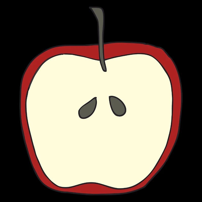 Pomme tranchée