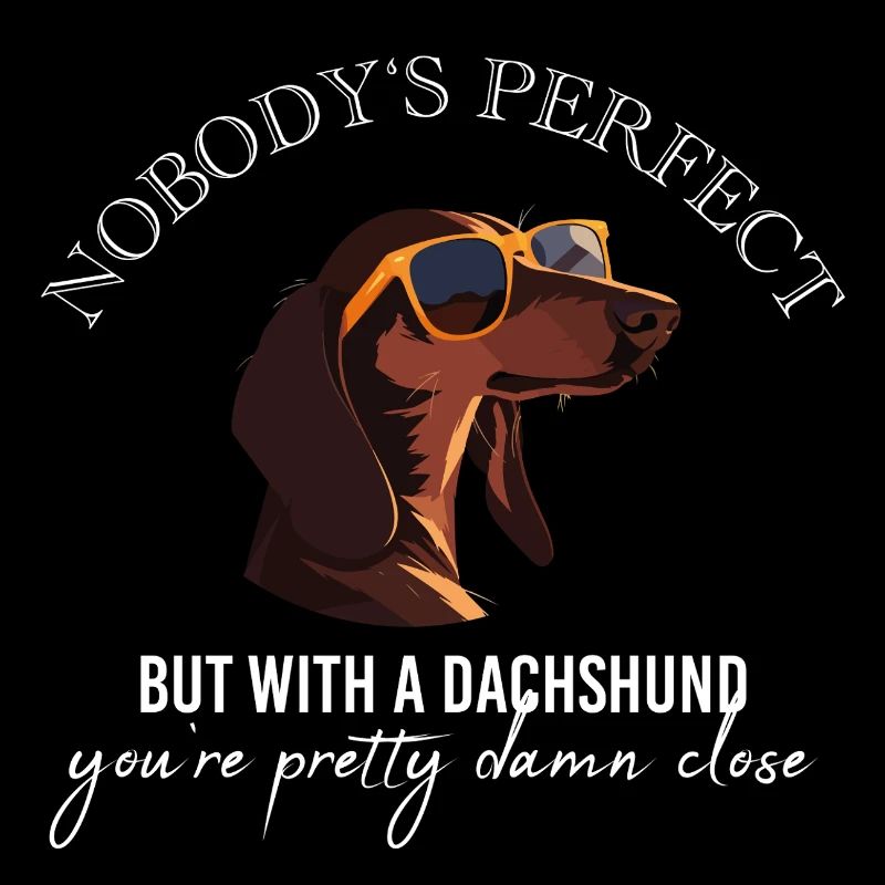 Nobodys parfait Teckel Dackel Saucisse Chien