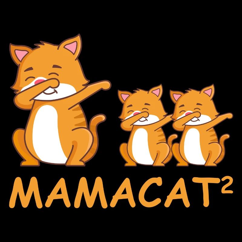 Schwanger werdene Mutter Zwillinge Katze