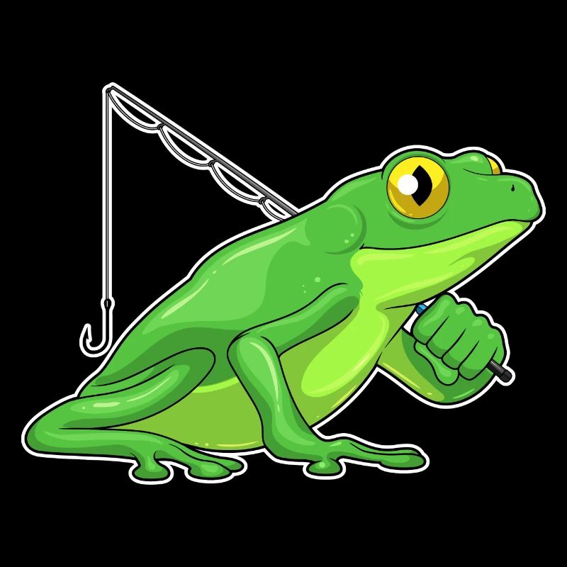 Frosch Angler Angel