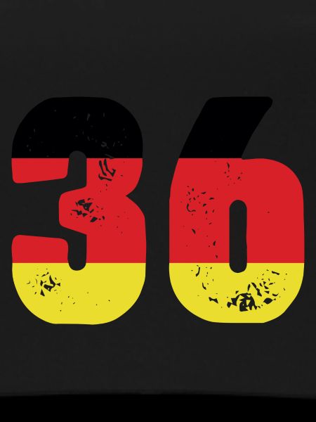 36 Number Jersey Germany