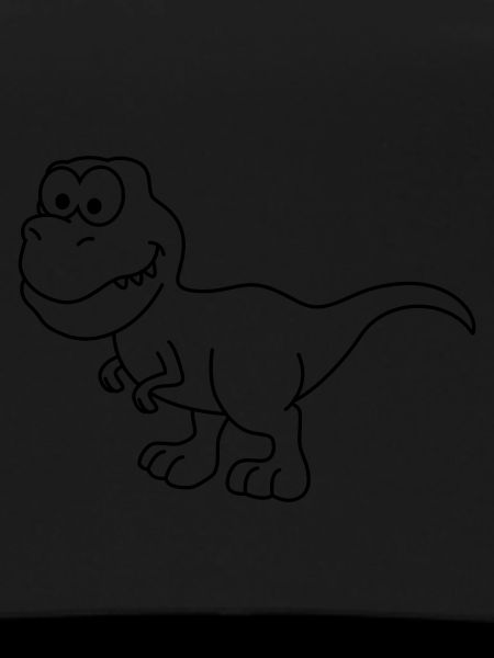Dinosaur T-Rex Comic