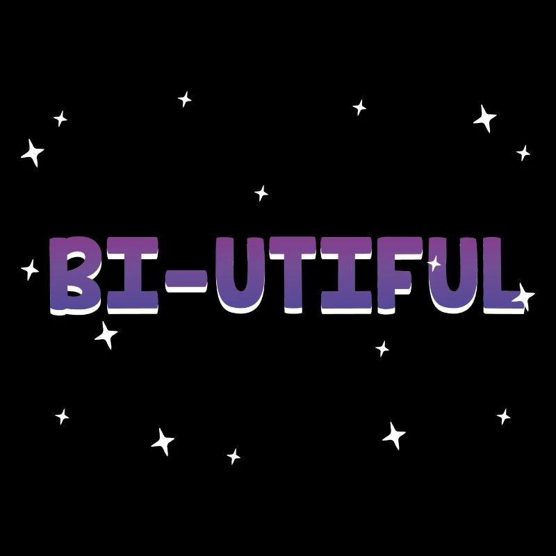 Bi-Utiful Bisexual Positivity Bi Pride Positive