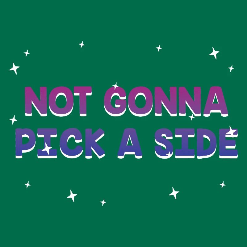 Not going to pick a side bisexual LGBTQ bi pride
