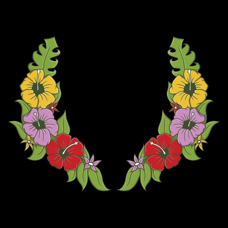 Couronne de fleurs