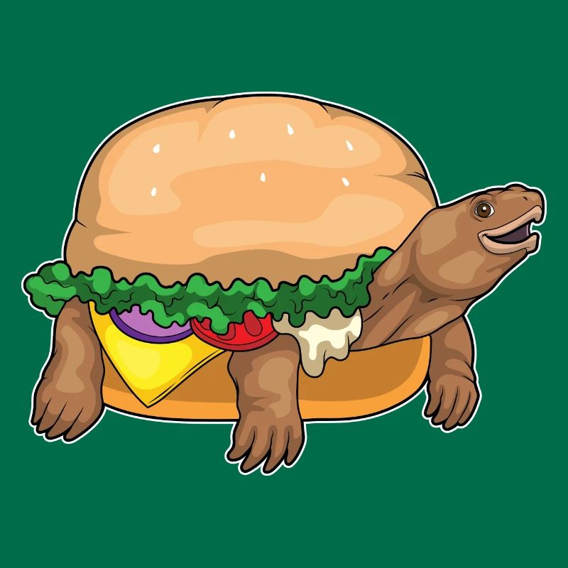 Turtle Cheeseburger