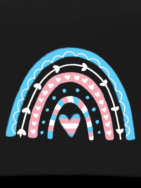 Transgender Pride Boho Rainbow