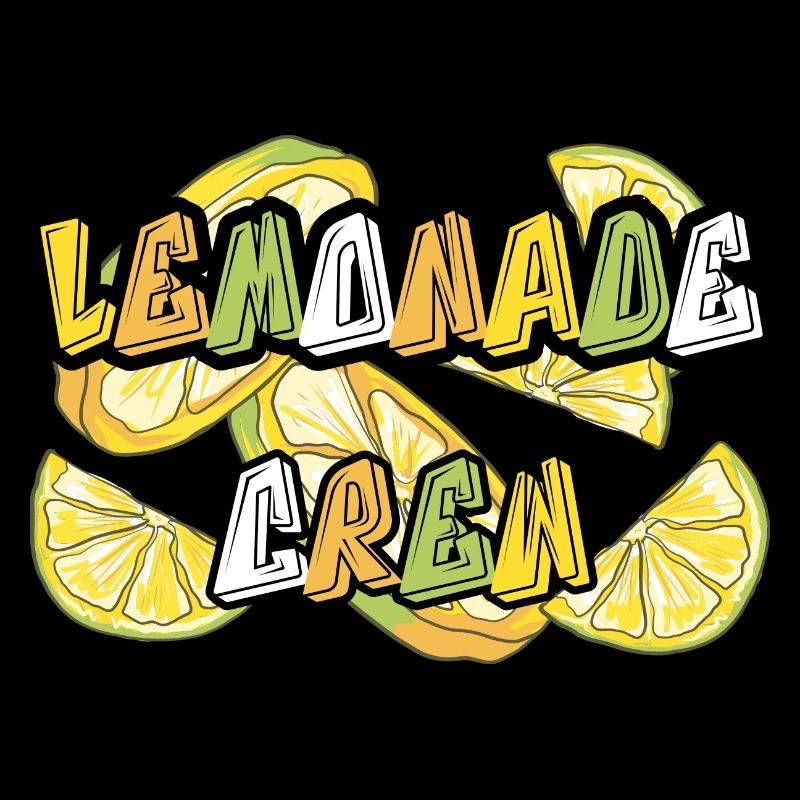 Zitronenlimonade Zitronen Limonade Lemonade Crew