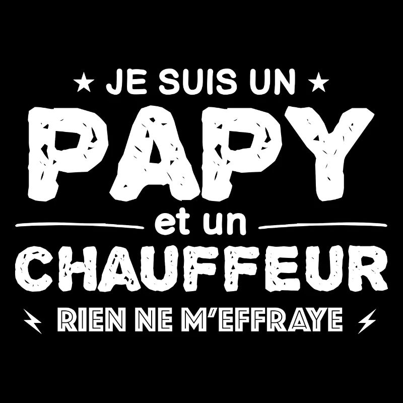Un papy chauffeur comme un papy classique cadeau !