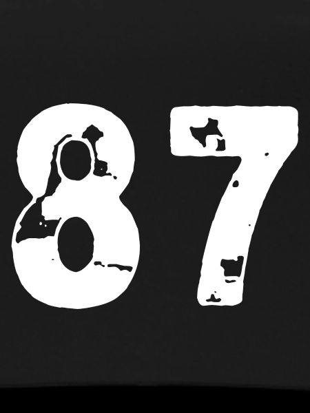87 Number jersey