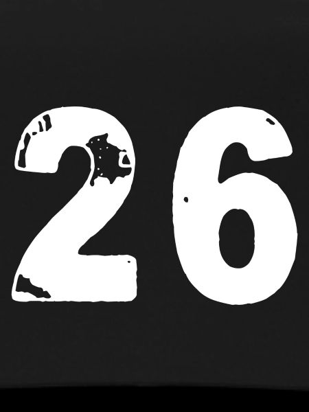 26 Number jersey