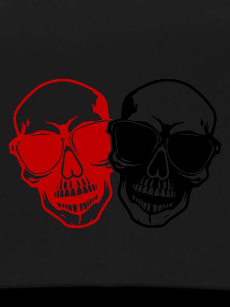 Stylish skull