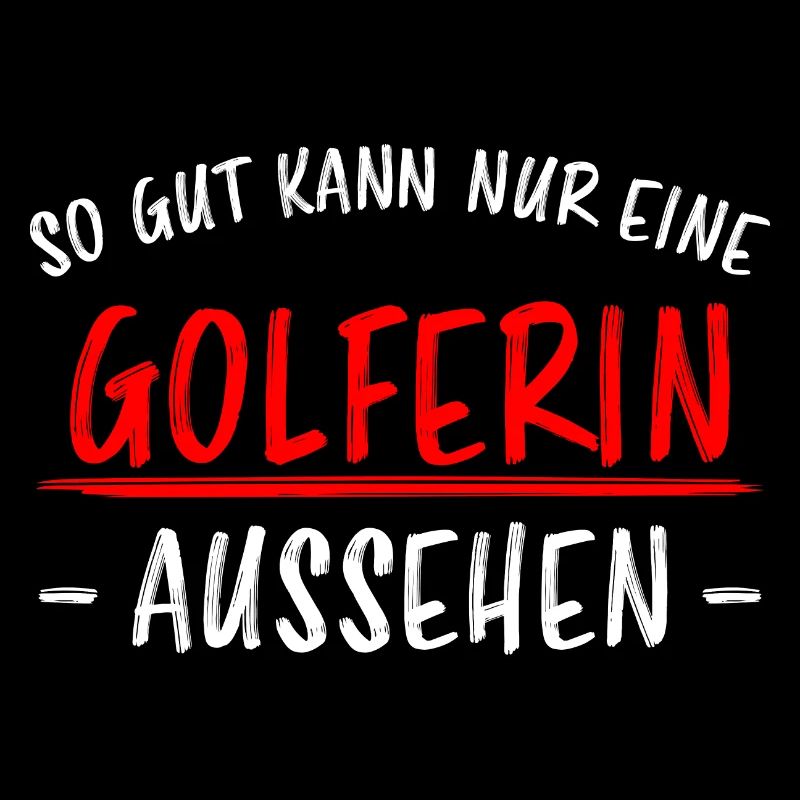 Golferin Minigolf Lustiger Spruch Golf Geschenk