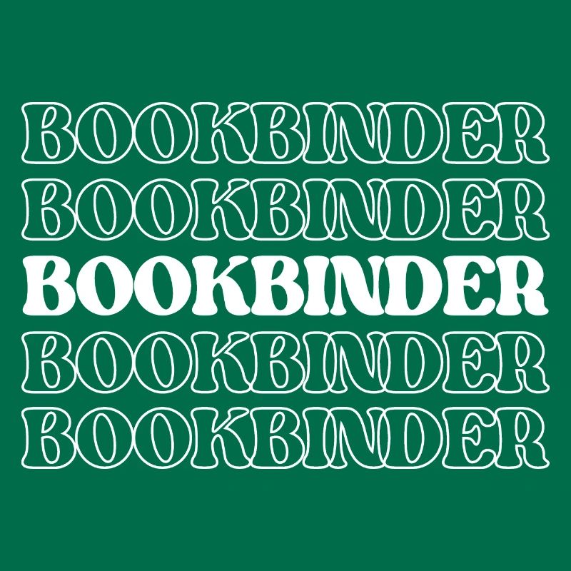 Buchbinder Buchbinder Bucharbeiter Buchflicker Buch