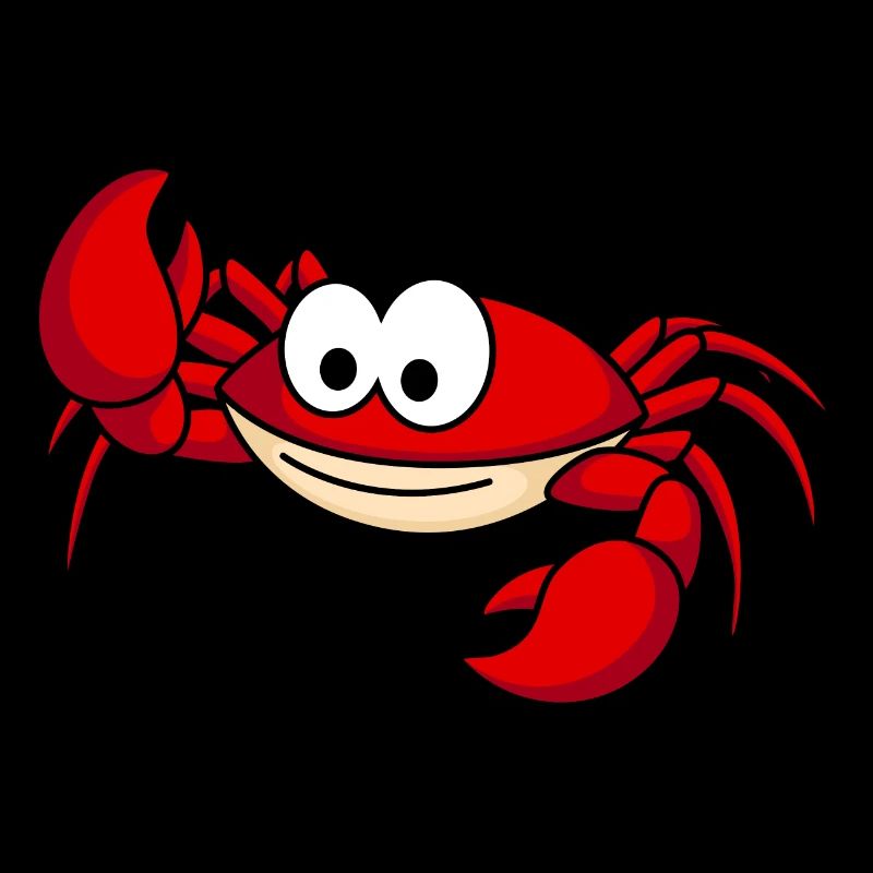 Crabe Comic Animal