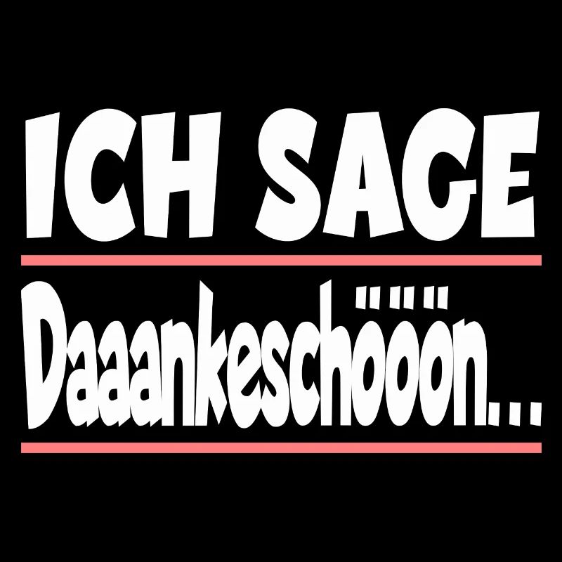 Ich sage Dankeschön für einen Kollege oder