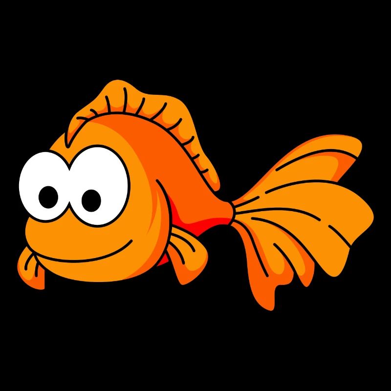 Goldfisch Comic Tier