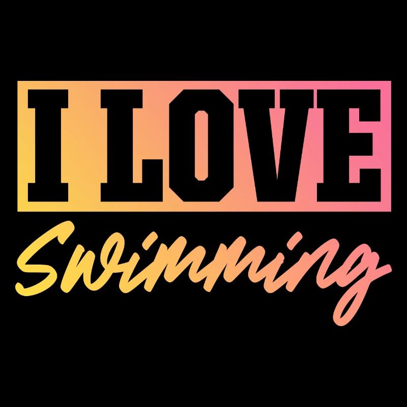 Ich liebe Schwimmen
