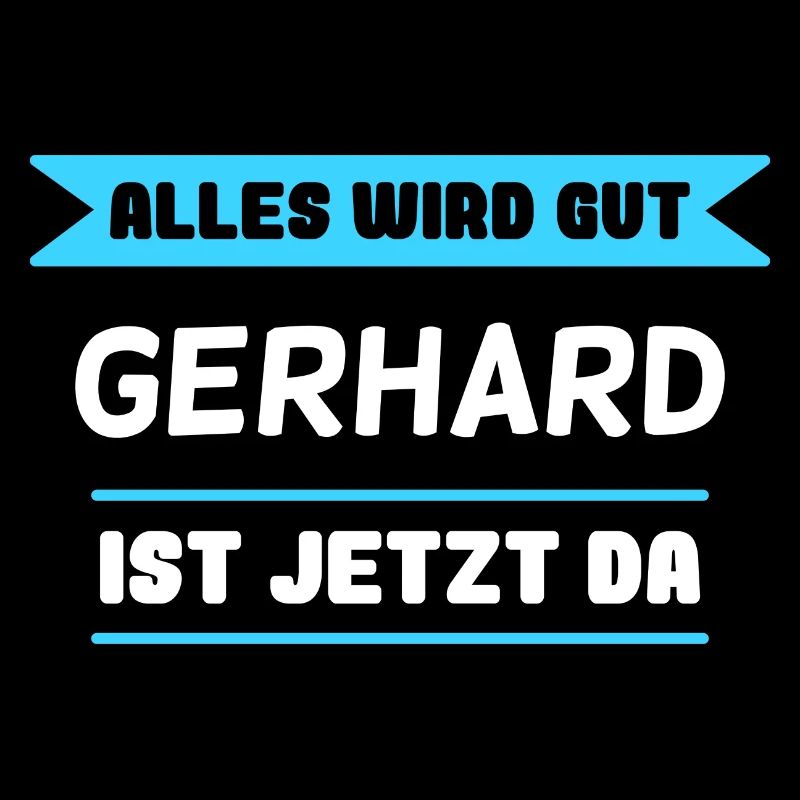 Gerhard Name Design für stolze Gerhards