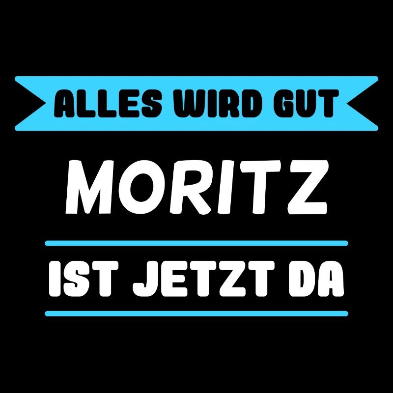 Moritz Name Design für stolze Moritz