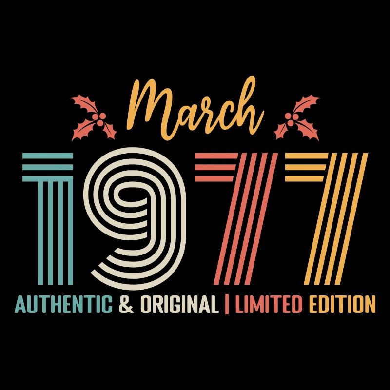 March 1977 Anniversary March 1977 Retro