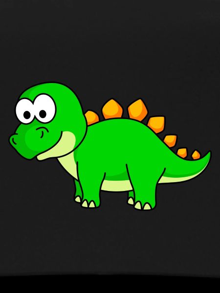 Dinosaur stegosaurus Comic