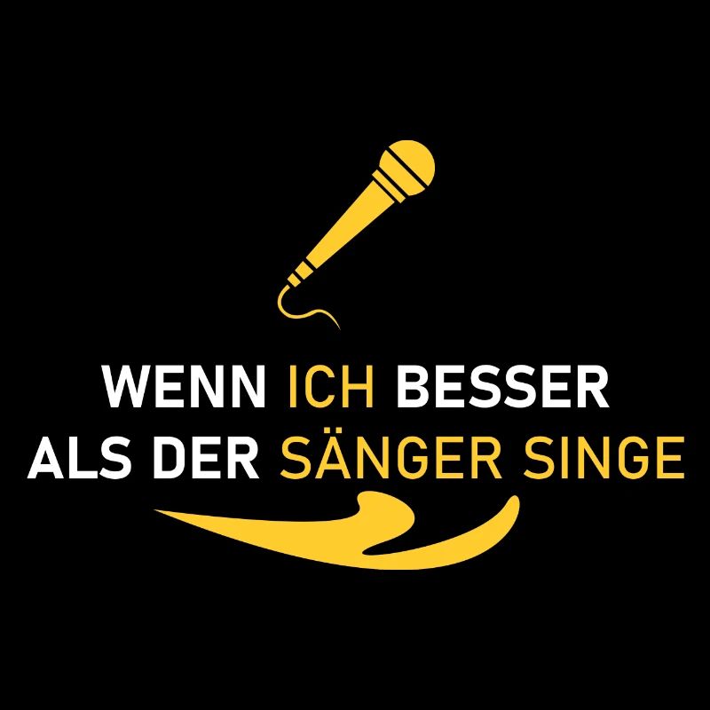 besser als der Sänger singen