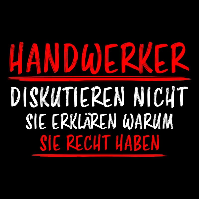 Handwerker Lustiger Spruch Job Heimwerker Geschenk
