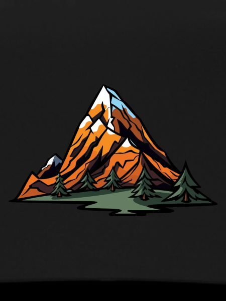 Mountains Landscape Symbol