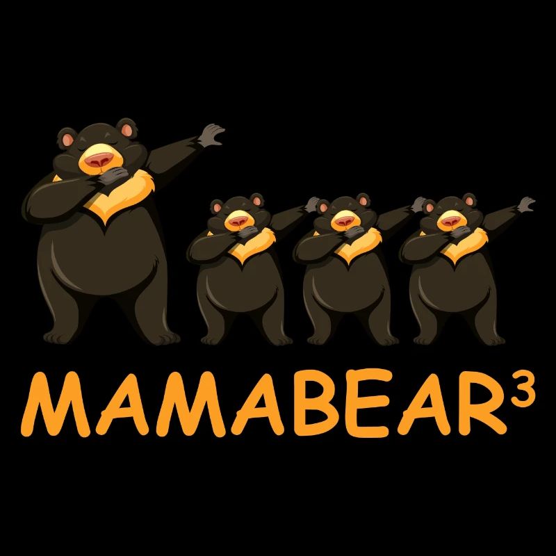 Schwanger werdene Mutter Drillinge Bär