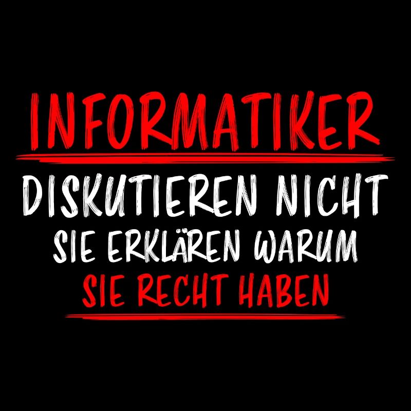 Informatiker Lustig Spruch Programmierer Geschenk