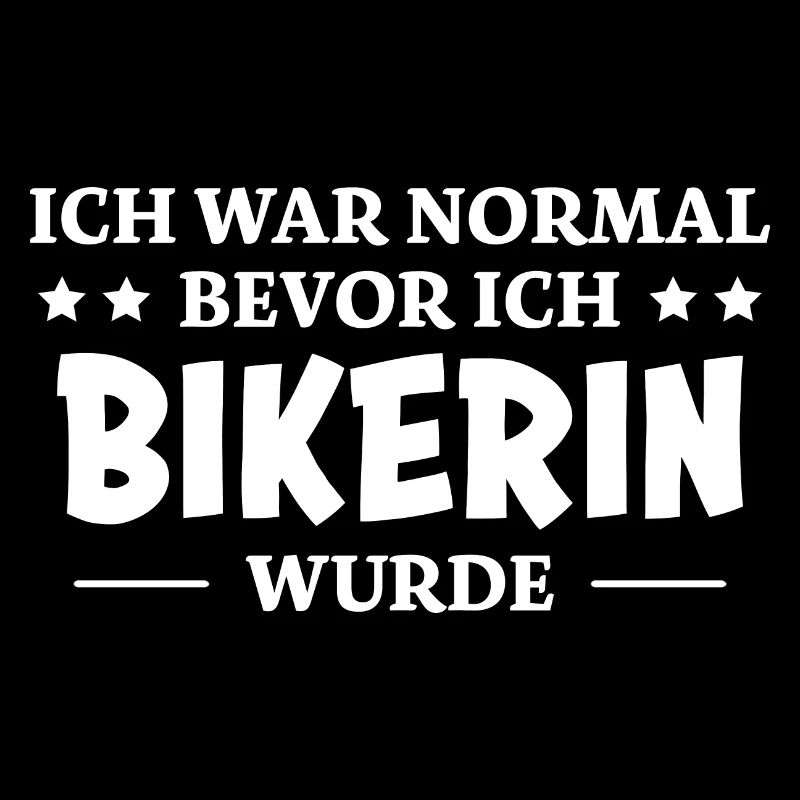 Bikerin Spruch Biker Lustiges Bikerin Geschenk