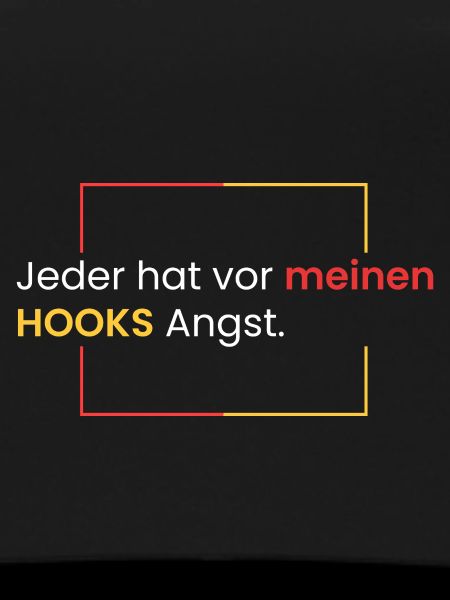 Fear of my HOOKS