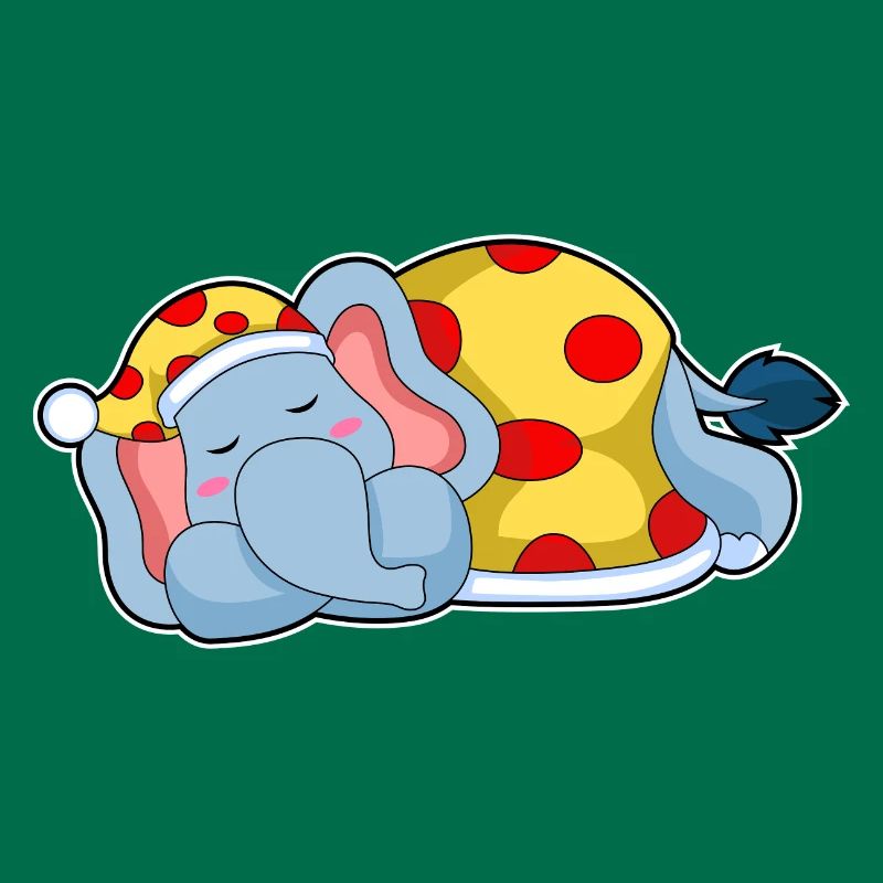 Elephant Sleeping Pajamas