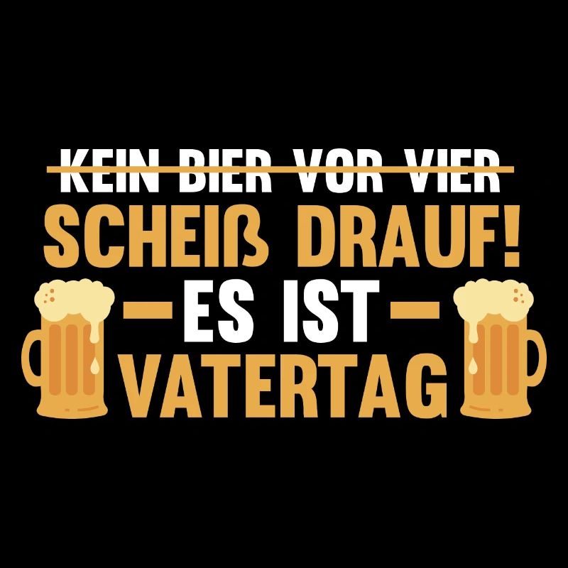 Papa Vater Bier Vatertag