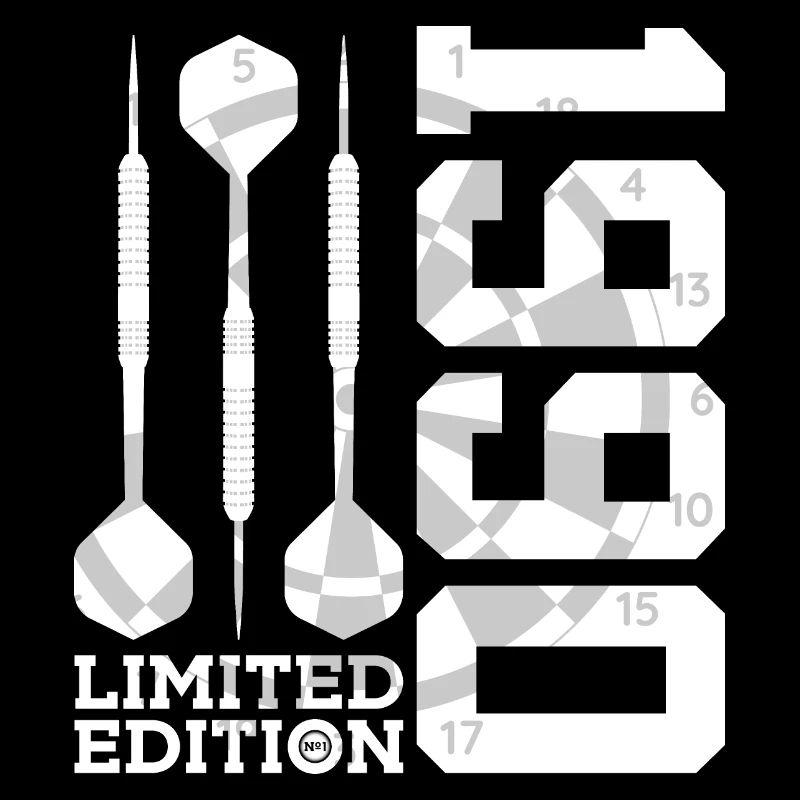 ÉDITION LIMITÉE 1990 FLÉCHETTES 36E ANNIVERSAIRE