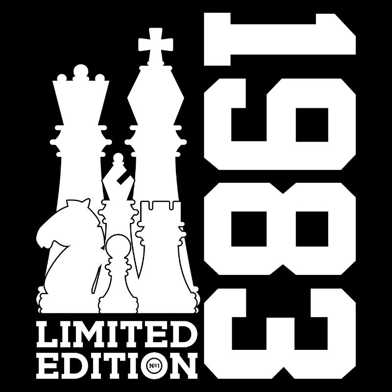 43. GEBURTSTAG SCHACH LIMITED EDITION 1983