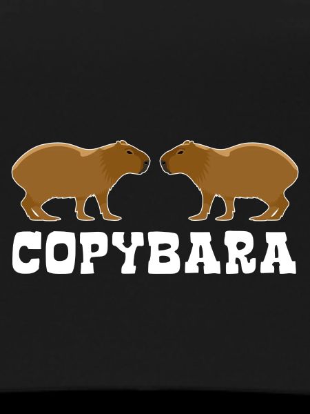 Copybara - Capybara pun - double